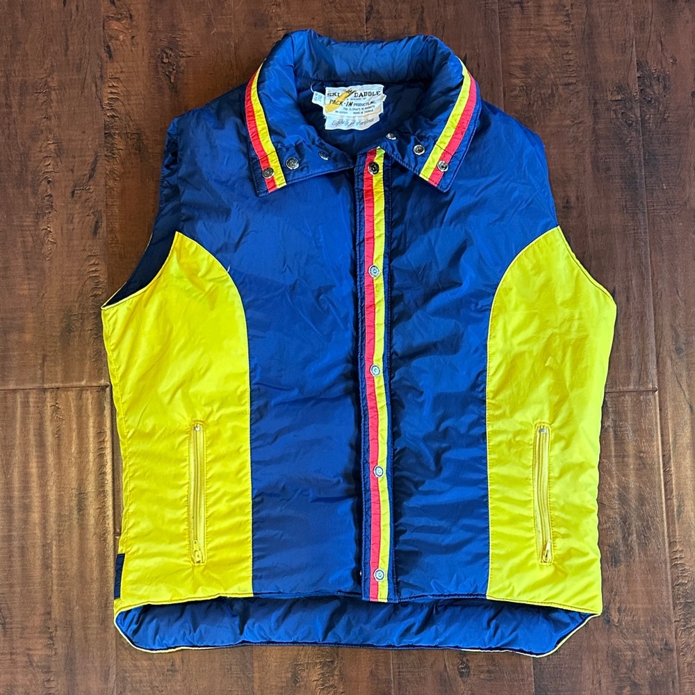 Blue and Yellow Vest